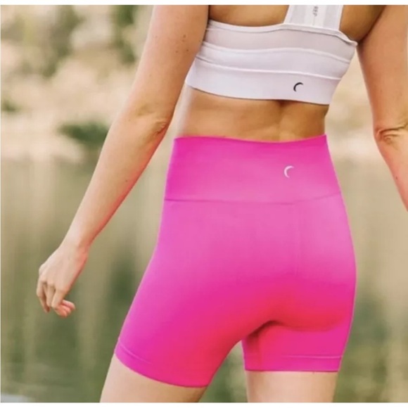 Ziya Hustle Compression Shorts Hot Pink - Picture 2 of 9